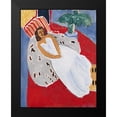 thumbnail image 2 of Vintage Apple Collection 19x24 Black Modern Framed Museum Art Print Titled - whitedress, 2 of 5