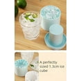 thumbnail image 4 of 3D Upgraded Silicone Ice Cube Tray with Easy Release - 30 Cubes, Leak-Proof & Space-Saving for Freezer, RV, Office - BPA-Free Fast Ice Maker for Drinks, Cocktails, Party (Includes Travel Ice Bucket), 4 of 8