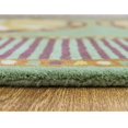 thumbnail image 3 of Rugsotic Carpets Hand Tufted Wool Eco-Friendly Area Rugs - 5'x7'6'', Rectangle, Green Brown, Modern Contemporary Design, High Pile Handmade Anti Skid Rugs for Living Room, Bed Room (K03111), 3 of 6