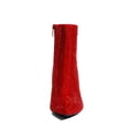 thumbnail image 3 of Dream Pairs Women's Short Ankle Booties with Pointed Toe and Chunky Heel, 3 of 7