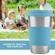 thumbnail image 4 of Botella De Agua Con Aislamiento Térmico, Taza De Acero Inoxidable, Taza Para Beber De Acero Inoxidable, Con Cubierta Y Tapa De Silicona Para Viajes Al Aire Libre OTVIAP Stainless Steel Drinking Cup, 4 of 8