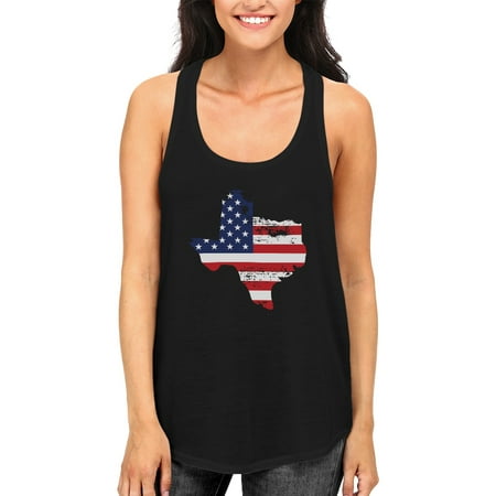 - TX State USA Flag Women's Tank Top Texas American Flag Tanks
