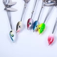 thumbnail image 2 of Lonsan Wholesale Alabama-Style Fishing Tackle Set: All-in-One Bass Lure Kit with Red Net Pattern Soft Baits, Lead Head Hooks, Swivels & Clips – 21.5cm, 17g | Durable, Versatile for, 2 of 6