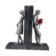 thumbnail image 4 of Sujetalibros decorativos para libros pesados, sujetalibros de resina modernos, soporte para libros, pareja Argén, 4 of 9