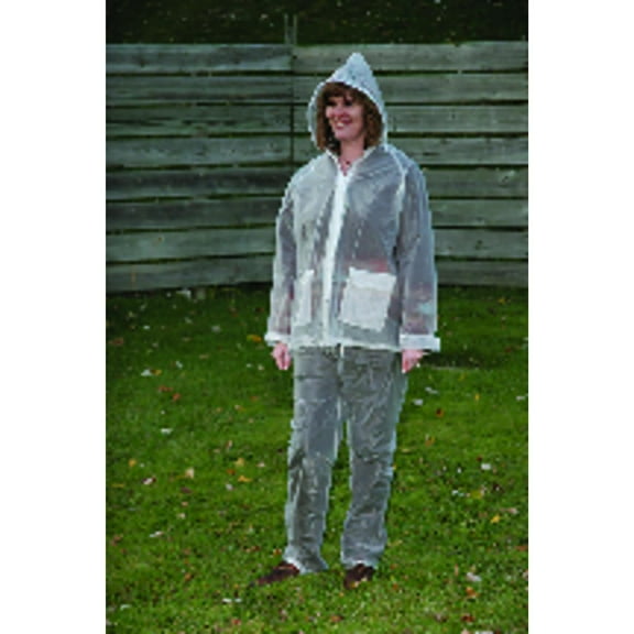 Boulder Creek Clear Vinyl Three Piece Rain Suit Medium