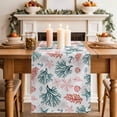 thumbnail image 2 of Table Runner 36 Inches Long for Kitchen Dining, Coral Coastal Dresser Scarf Farmhouse, Dining Table Decorations for Wedding/Parties, Blue Red Nautical Summer Beach Ocean 13 x 36 In, 2 of 8