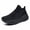 Black, variant on Unisex Height Increase Sneakers - Thick-Soled Elevator Shoes with PVC/ Sole, High-Elasticity Mid-Top Athletic, Lightweight Breathable for Running,, Casual Wear - Suitable for Outdoor