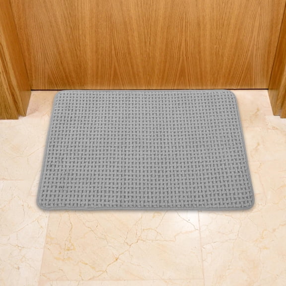 ETEREAUTY Chenille Nonslip Shower Rug Thickened Soft Bath Mat for Bathroom, 1 Piece