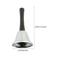 thumbnail image 2 of Raindrops 1Pack Loud Hand Bell in Metal Material with Easy to Clean Feature for General Users, 2 of 8