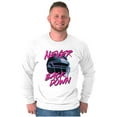 thumbnail image 4 of Football Jock Helmet Never Back Down Men's Long Sleeve Tee T Shirt Brisco Brands S, 4 of 6