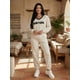 thumbnail image 2 of Conjunto 2 Piezas Estilo Deportivo Urbano, Sudadera y Pants Cómodos para Mujer, 2 of 5