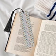 thumbnail image 4 of Kdxio Hello Print Metal Tassel Bookmarks,Perfect Gift for Art Lovers and Bookworms Metal Bookmarks for Women, 4 of 8