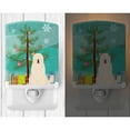 thumbnail image 2 of Caroline's Treasures BB4149CNL Merry Christmas Tree South Russian Sheepdog Ceramic Night Light, 6x4x3", multicolor, 2 of 2
