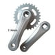 thumbnail image 5 of Juego de Bielas para Bicicleta para Niños Perfecl Aleación de Aluminio 28T Plata Brillante, 5 of 8