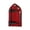 Red, variant on witspace Miniature Doors for Trees Outdoor Miniature Door for Tree Decoration Garden Accessories, Fairy Garden Accessories for Outdoor, Miniature Elf Door for Tree Decor Fairy House Decoration