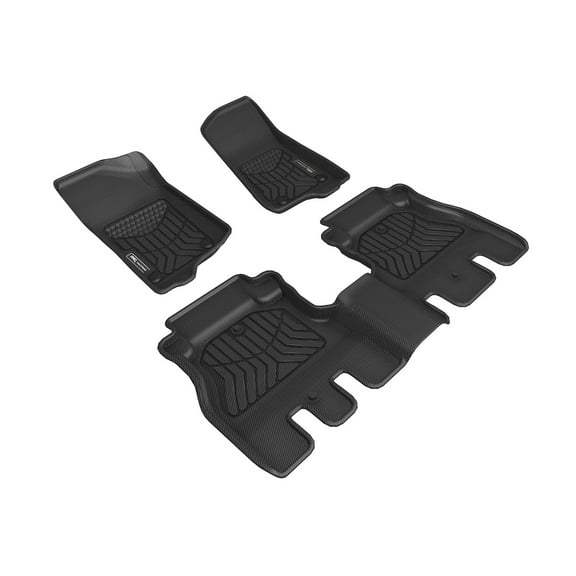 3D MAXpider JEEP WRANGLER JL UNLIMITED 2018-2021 MAXTRAC BLACK R1 R2