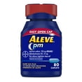 thumbnail image 3 of Aleve PM Naproxen Sodium Pain Reliever & Sleep Aid , Easy Open Caplets, 80 Count, 3 of 9