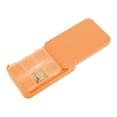 thumbnail image 6 of Unique Bargains 1 Pc Pill Case 6 Grid Pull-Out Pill Box Orange Red, 6 of 6