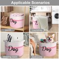 thumbnail image 6 of Pet Artist Large Capacity Pet Dog Toy Storage Basket Box Bin Collapsible Cotton Organizer, 6 of 9
