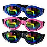 3PCS Pet Dog Goggles Protection Doggles Sunglasses for Small Medium Breeds