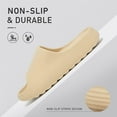 thumbnail image 2 of Cloud Slides for Women and Men, Pillow Slippers, Non-Slip Quick Drying Soft Lightweight Shower Shoes, Thick Sole Open Toe Slides Sandals for Indoor & Outdoor, 2 of 7