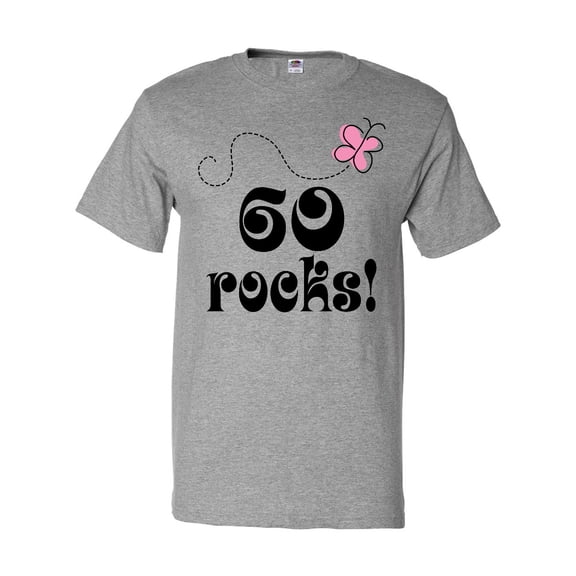 Inktastic 60th Birthday 60 Rocks T-Shirt