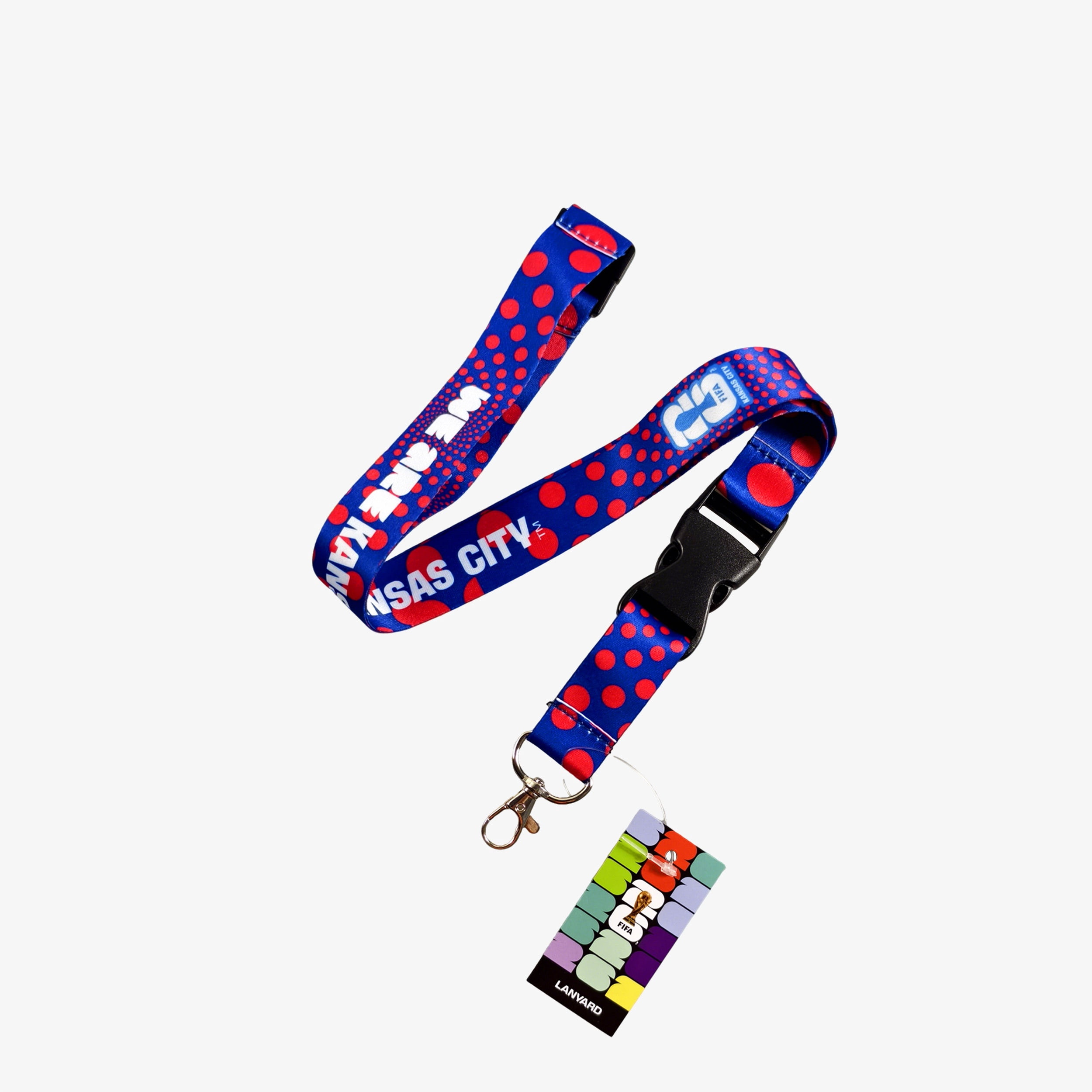FIFA World Cup 2026 Host City Soccer Lanyard - Kansas City