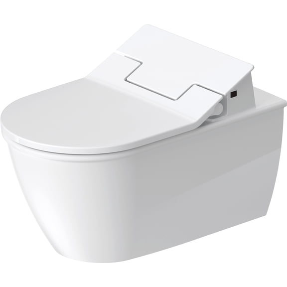 Duravit 2544592092 Darling New 0.8/1.6 Gpf Dual Flush Wall Mounted One Piece Elongated