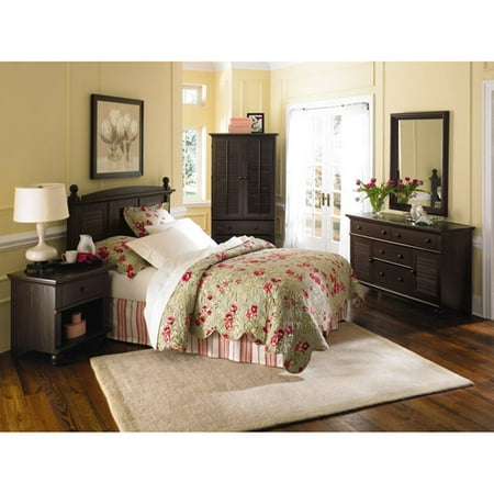 sauder harbor view bedroom furniture collection - walmart