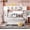 White, variant on Bellemave Full Size Platform Bed Frame with Four Storage Drawers Underneath and Built-in Cabinet, Bookcase Headboard, Wood Cabinet Bed for Teens, Adults, Espresso