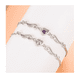 thumbnail image 4 of Pulsera Xtellar  Mujer Brazalete De Plata 925 Corazón Alas Ángel, 4 of 4