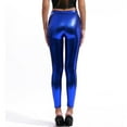 thumbnail image 3 of Women Stretchy Leather Leggings Polyester High Waisted Sexy, 3 of 3