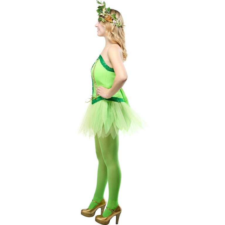 Rubies Miss Pixie Green Costume Tutu for Adults, Womens (One Size Fits Most)