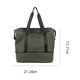 thumbnail image 3 of Ganfancp Scalable Messenger Bag Gran Capacidad Propósito Casual Hand Shoulder Bag,, Conveniente para Viajar, Fitness, Compras Liquidación 1X Bolsa de Viaje, 3 of 6