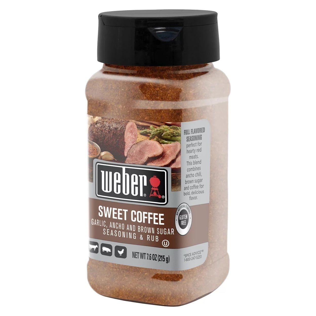 Weber Sweet Coffee Seasoning and Rub (7.6 Ounce)