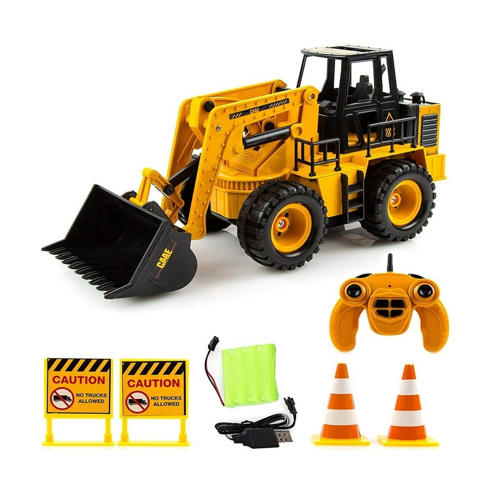 Toysery Kids RC Construction Vehicles Model Engineering Car Toy
