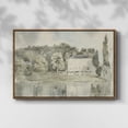 thumbnail image 2 of Vintage Landscape-CCCLXVI By Wexford Home Framed in Walnut Wood Gallery Wrapped Canvas 17 in. x 25 in., 2 of 7