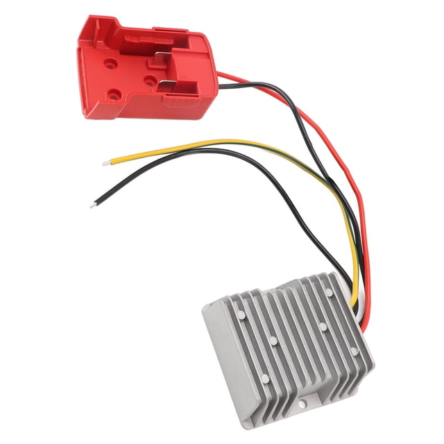 Battery Adapter Voltage Reducer, Battery Adapter Voltage Converter 17-55V Input for LED Strip Light