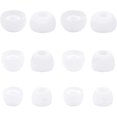 thumbnail image 2 of Ear Tips Compatible With Lg Tone Free Fp9 6 Pairs S/m/l Sizes Replacement Soft Silicone Earbuds Tips Eartips Compatible With Lg Tone Free Fp5 Fp8 Fp9, 2 of 5