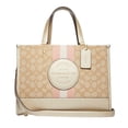 thumbnail image 1 of Bolsa Coach dempsey color biege chica, 1 of 5