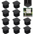 thumbnail image 1 of Furniture Finishing Square Plastic Plug Inserts, Outdoor Project Solutions with Easy Installation for Durable Shockproof Protection (20 PCS), 1 of 5