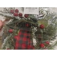 thumbnail image 2 of Dalrosia 2PCS Small Christmas Wreath - Mini Wreaths with Red Berry Pine Eucalyptus Christmas Wreaths for Door Kitchen Cabinets Window Fireplaces Decor, 2 of 6