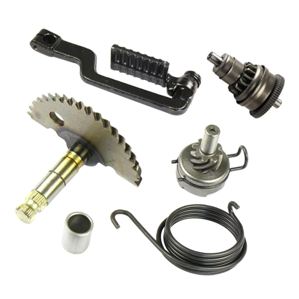 SCOOTER MOPED KICK STARTER START SHAFT IDLE GEAR SPRIN FIT FOR GY6 49CC 50CC 80CC 139QMB P139QMB 4 Stroke Engine 