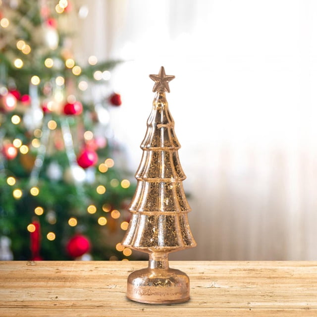 Lámpara de Mesa de Árbol de Navidad BLESIY Mini Lámpara Decorativa Luz de Noche