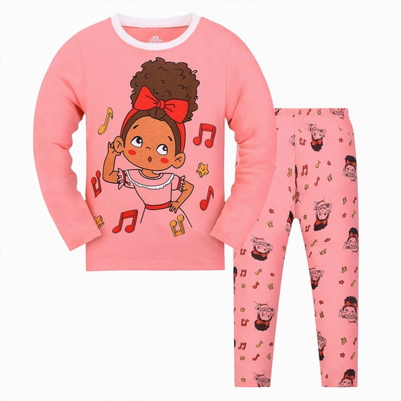 1-2 Years Toddler Baby Girl Outfits Toddler Fall Winter Clothes Cute Long Sleeve Sweatshirt Tops Pants Set 2Pcs Clothing Homewear Girls Pink Tracksuit