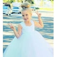 thumbnail image 3 of Ekidsbridal Sweetheart Neck Top Tutu Flower Girl Dress Wedding Tulle Pageant Gown for Toddlers 201 4, 3 of 5