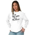 thumbnail image 3 of You Only Prettier Country Attitude Women Plus Size Long Sleeve Graphic Tee Brisco Brands 2X, 3 of 5