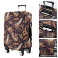 thumbnail image 5 of Stretch Luggage Cover M(22-24in)– Elastic Travel Suitcase Protector with Handle Openings & Bottom Closure, Washable Polyester Spandex Cover for 18"-32" Suitcases, S/M/L/XL Size, 5 of 6