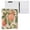 Peach Painting, variant on Hard Shell Ring Binder With Clip Holds 200 Sheets Office Home Organization Peach and Flowers