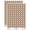 Brown, variant on West Virginia State Silhouette 200+ Round Stickers - Red - Gloss Finish - 0.50" Size